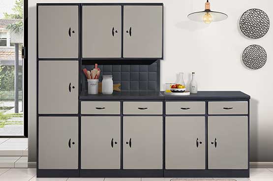 Premium Steel Kitchen Units for Retail Furniture Market 